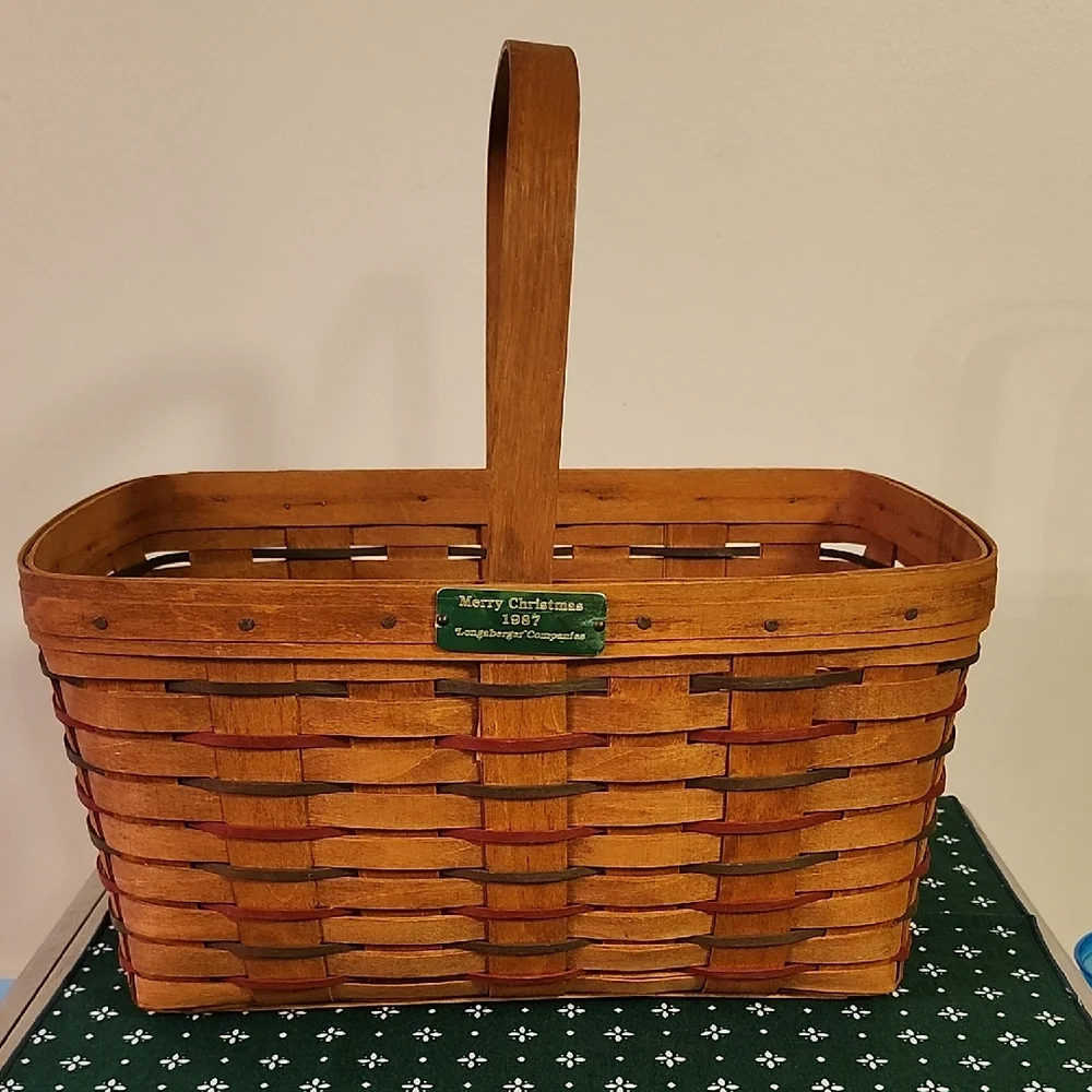 Longaberger Employee Merry Christmas Market Basket